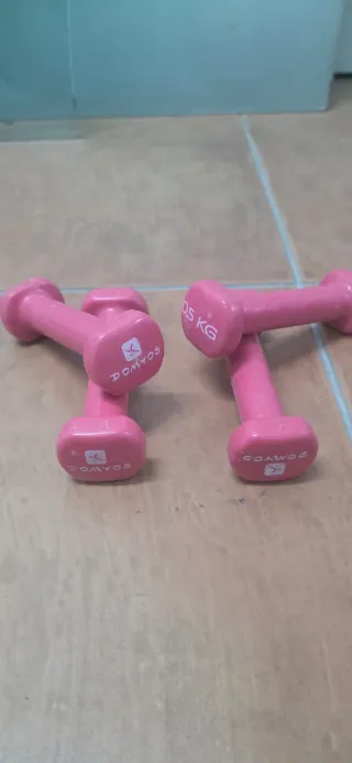 Mancuernas 0,5kg Rosas (2 unidades)