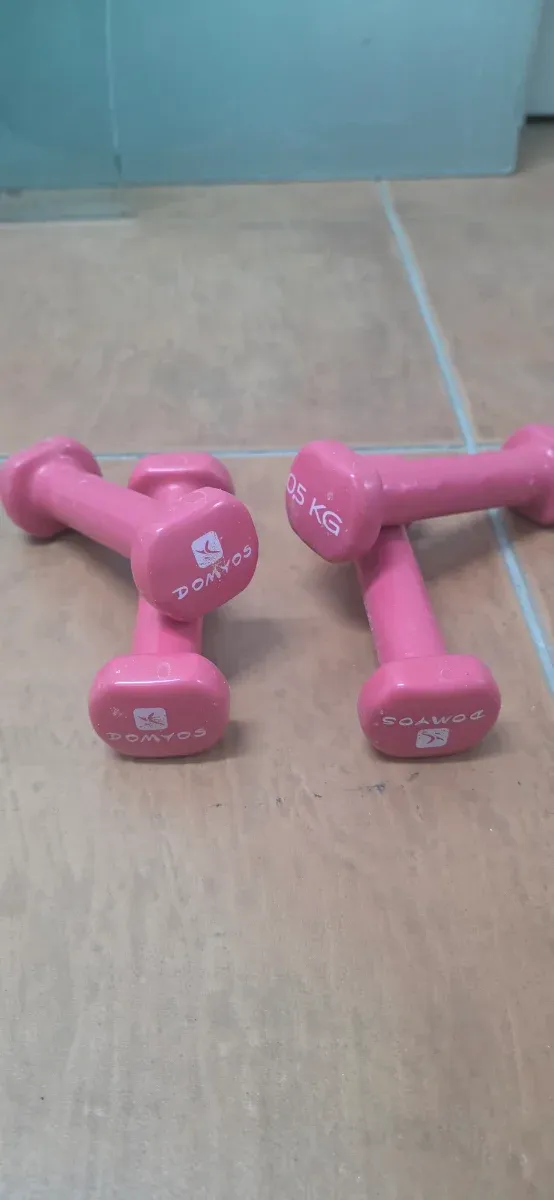 Mancuernas 0,5kg Rosas (2 unidades)