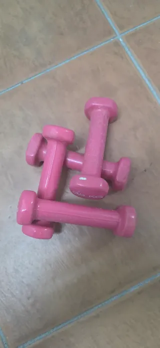 Mancuernas 0,5kg Rosas (2 unidades)