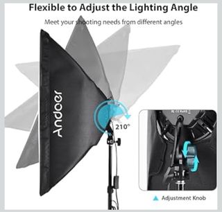 Set 2 Softbox Estudio Fotográfico Andoer