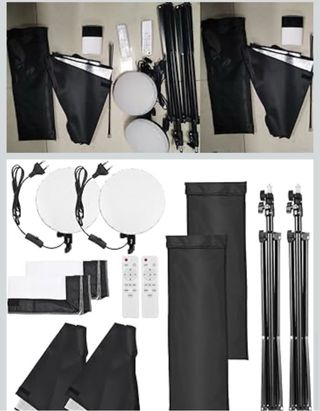 Set 2 Softbox Estudio Fotográfico Andoer