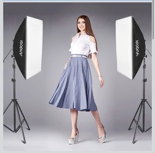 Set 2 Softbox Estudio Fotográfico Andoer