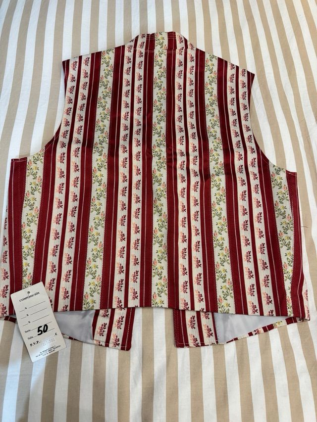 Chaleco Fallero Nuevo Talla 50
