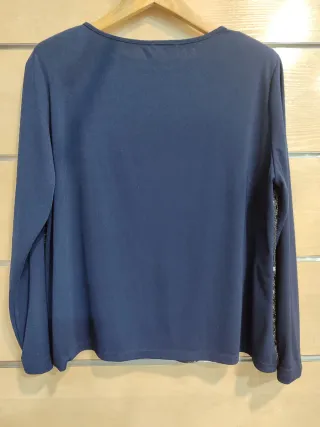 Jersey fiesta brillo Cerezas azul plateado