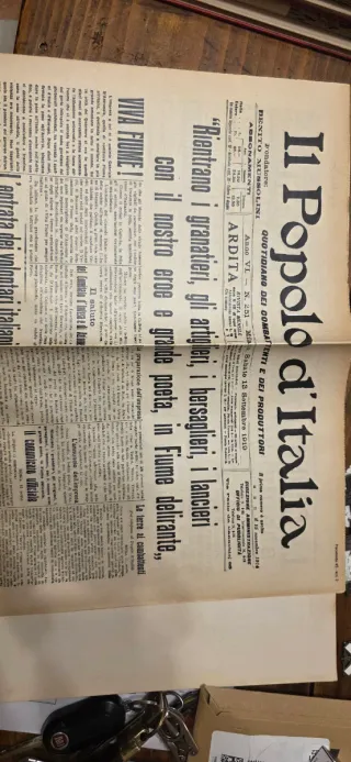 Set 12 Giornali Storici Militari con Custodia