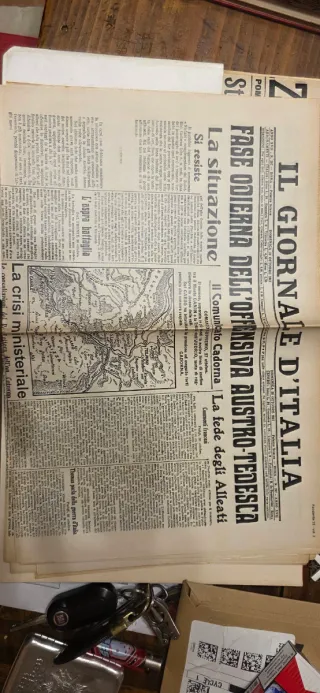 Set 12 Giornali Storici Militari con Custodia