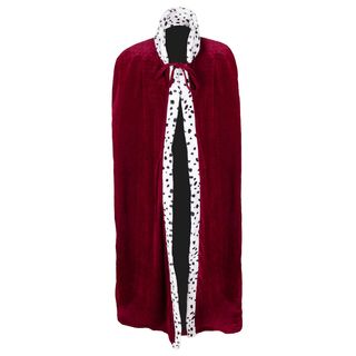 Capa Rey Mago Lujo Burdeos 140cm | Gorro y Bastón