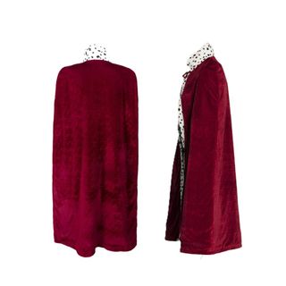 Capa Rey Mago Lujo Burdeos 140cm | Gorro y Bastón