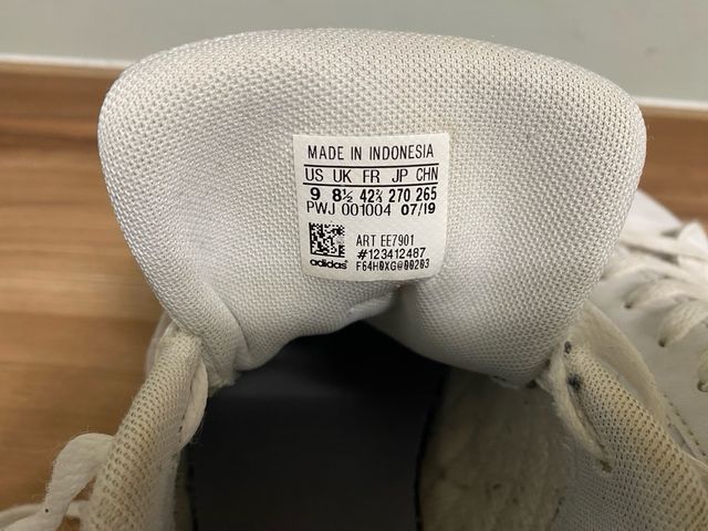 Zapatillas Adidas Blancas Talla 42.5