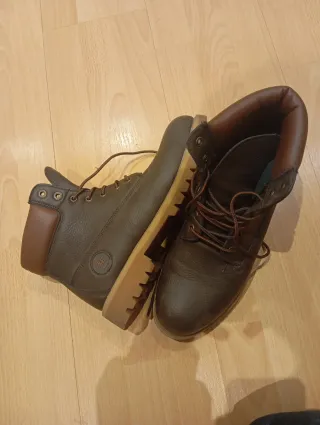Botas Bass cuero urbanas importadas hombre