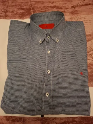 Camisa Carolina Herrera Rayas Talla 16