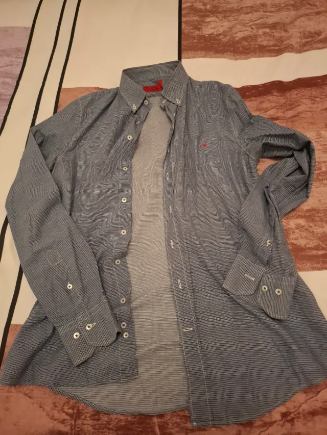 Camisa Carolina Herrera Rayas Talla 16