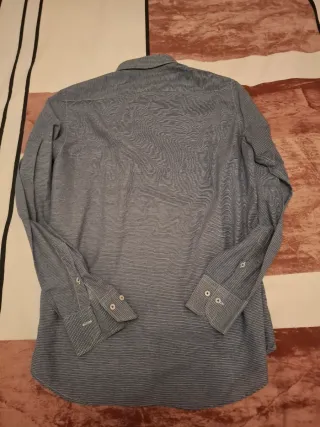 Camisa Carolina Herrera Rayas Talla 16