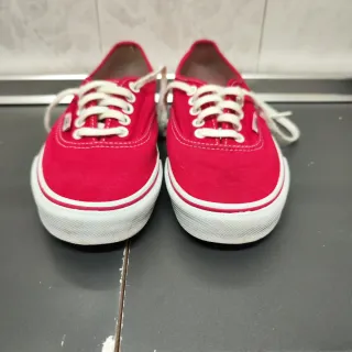 Zapatillas Vans Rojas