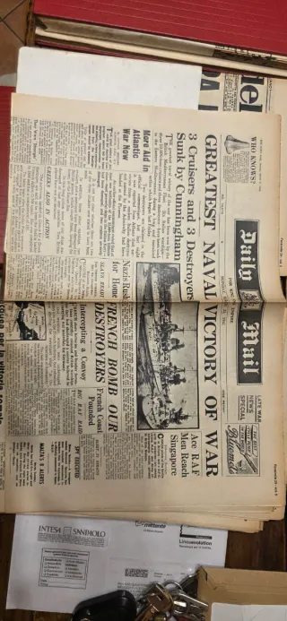 Set 13 giornali storici Le Figaro