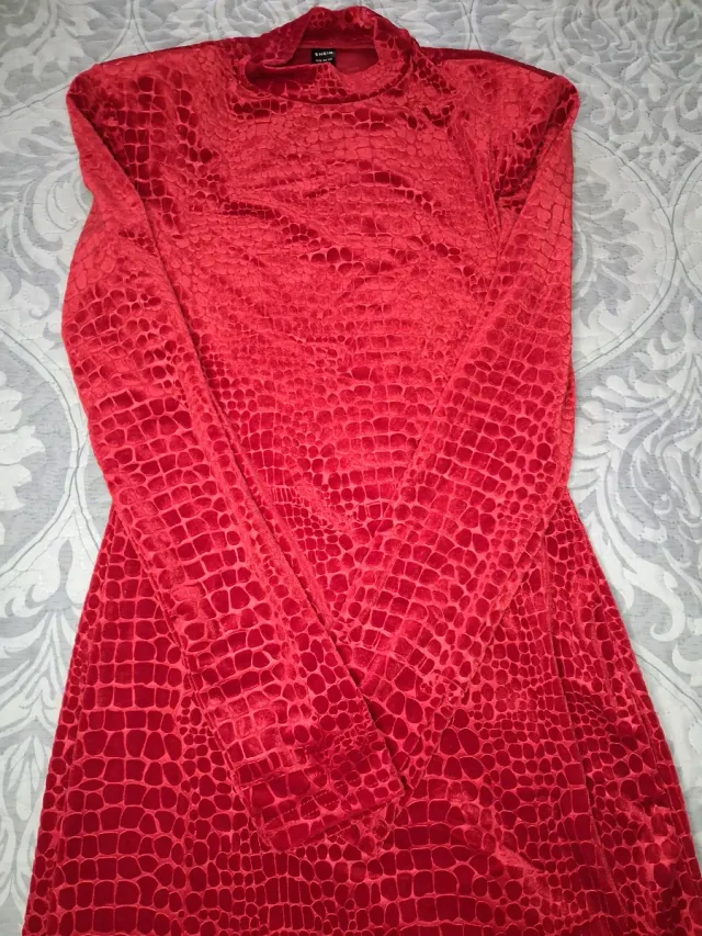 Vestido Rojo Shein
