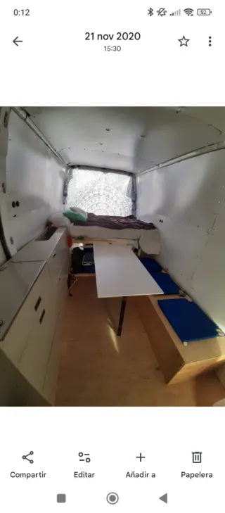 Muebles para furgoneta camper