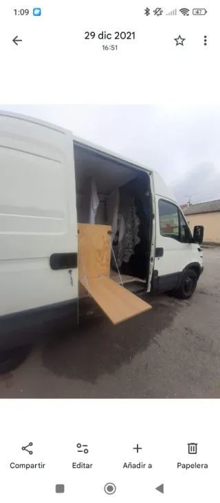 Muebles para furgoneta camper