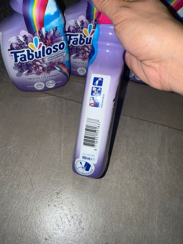 Set 4 Sgrassatori Fabuloso Freschezza Lavanda