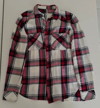camisa de cuadros stradivarius