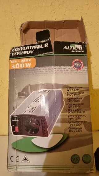 Convertidor de corriente 12V 300W