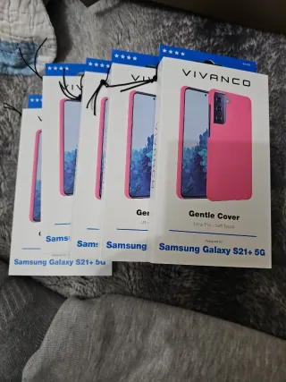 4 custodie Samsung Galaxy S21+ 5G Vivanco