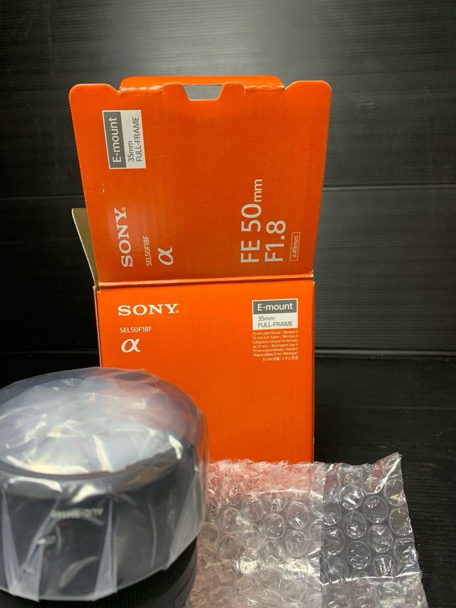 Sony FE 50mm F1.8 SEL50F18F Lente