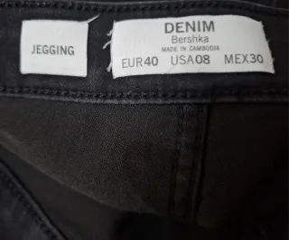 Pantalones vaqueros, Bershka 40