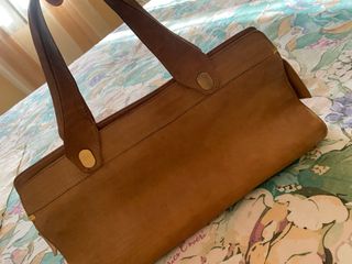 Borsa in pelle marrone