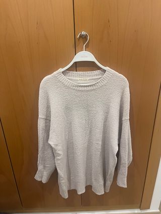 Pijama polar Oysho rosa clarito