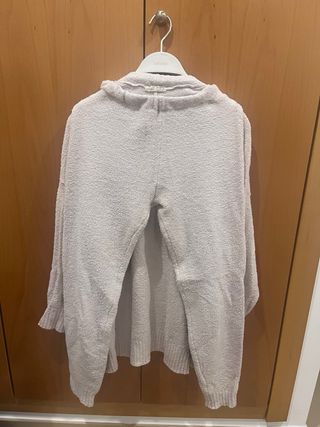 Pijama polar Oysho rosa clarito