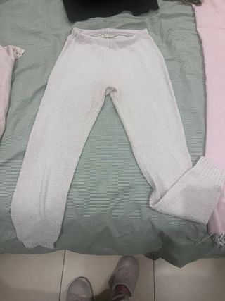 Pijama polar Oysho rosa clarito