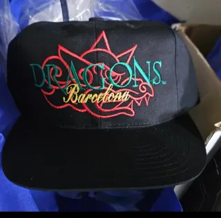 Gorra Barcelona Dragons original años 90