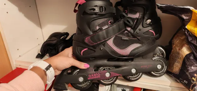 Patines Oxelo Talla 38 + Protecciones