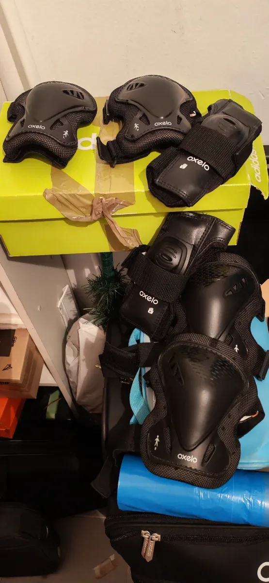 Patines Oxelo Talla 38 + Protecciones