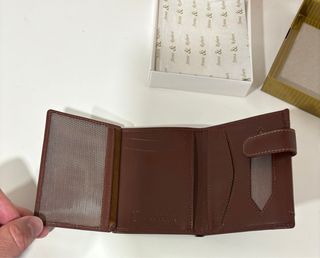 Cartera monedero Anna & Robert marrón