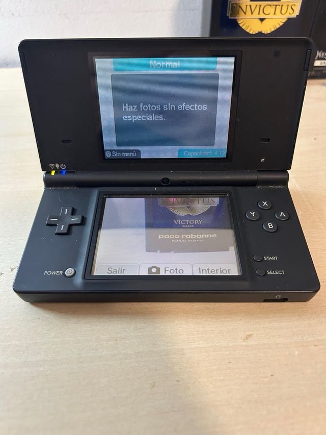 Nintendo DS Negra + Juego Turbo