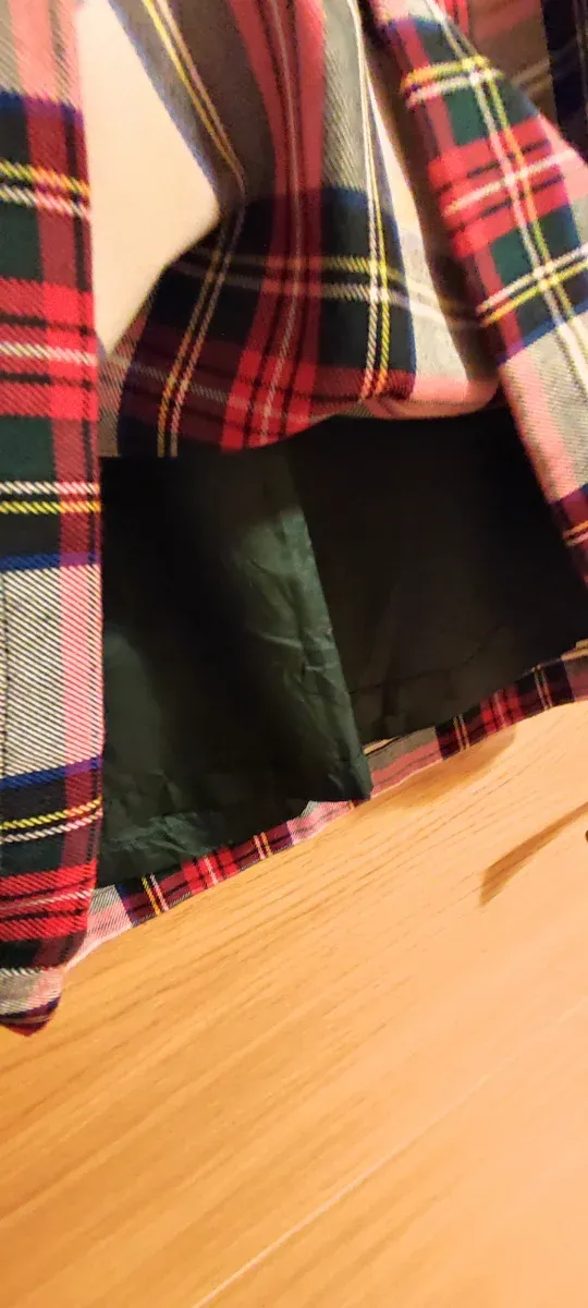 Vestido hecho a mano talla L.