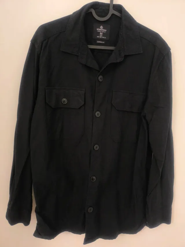 Sobrecamisa Springfield Negra Talla M