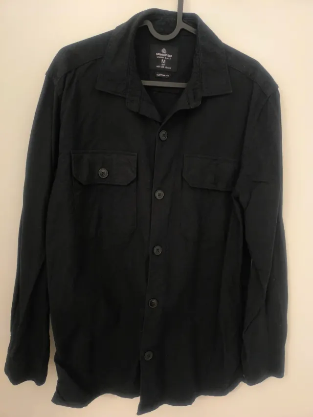 Sobrecamisa Springfield Negra Talla M