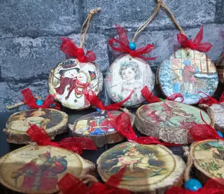 Adornos Navideños Artesanales