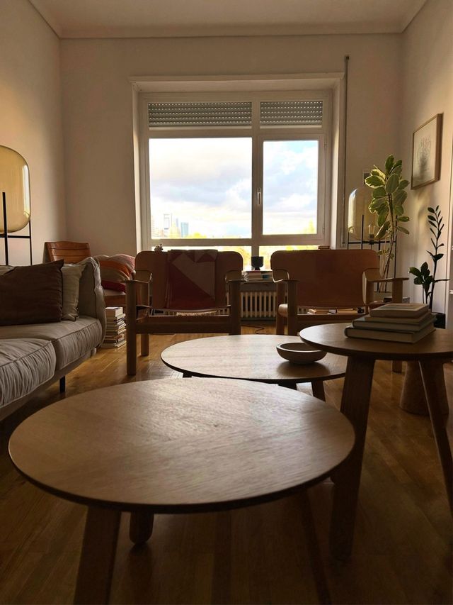 URGE - Set 3 Mesas Auxiliares Redondas Hay