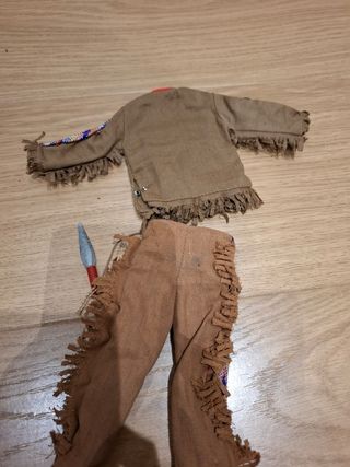 Geyperman Guerrero Indio Ropa y Lanza