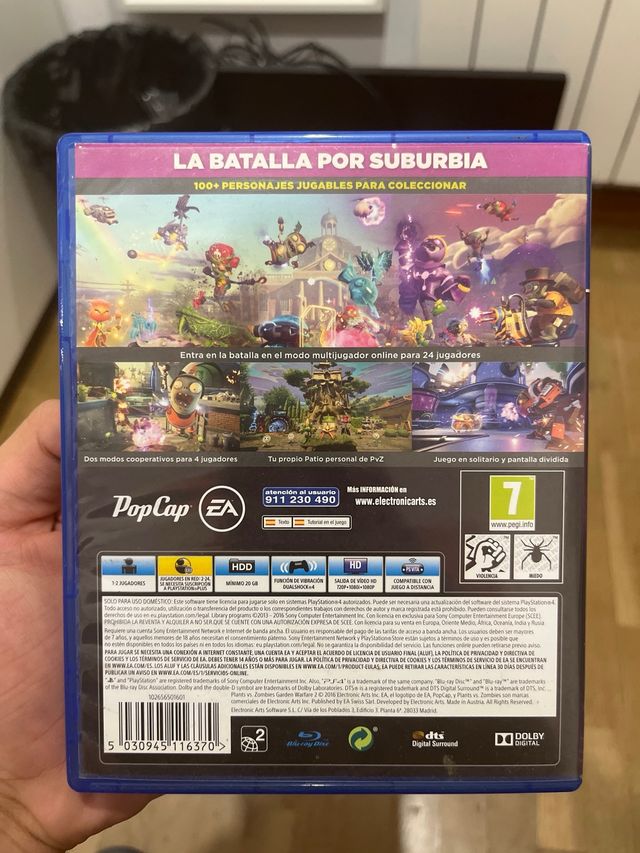 Plants vs Zombies GW2 PS4