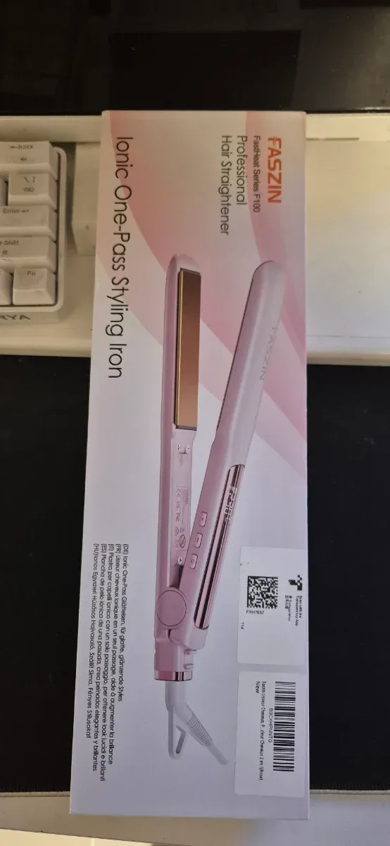 Plancha de pelo FASZIN Ionic One-Pass