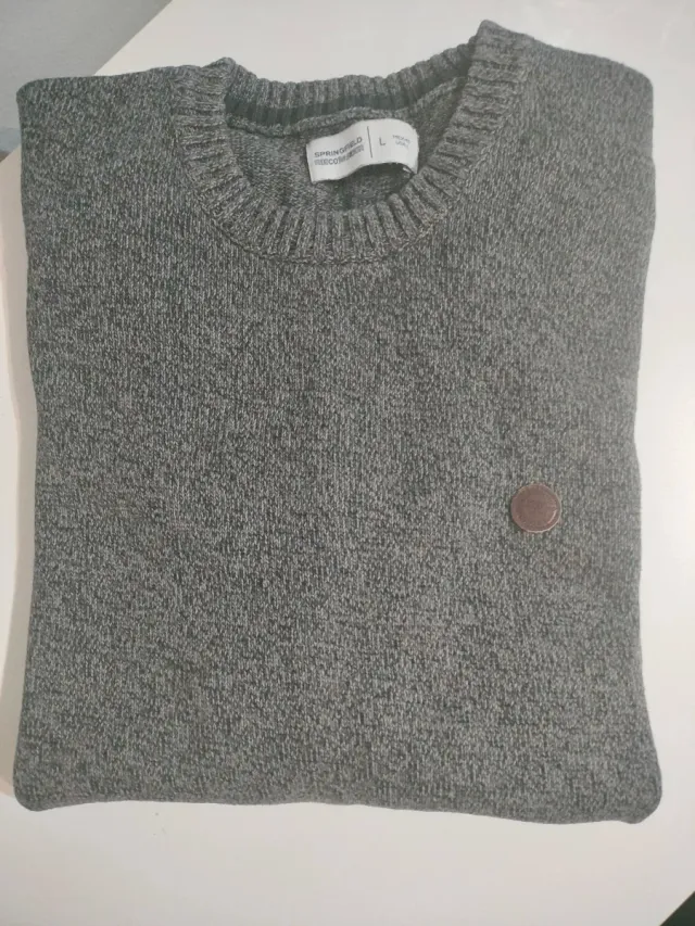 Jersey Springfield Gris Talla L