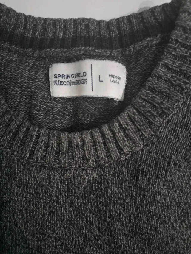 Jersey Springfield Gris Talla L