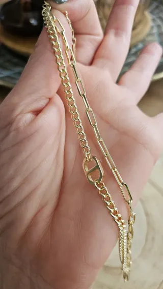 Pulsera laminada 14k