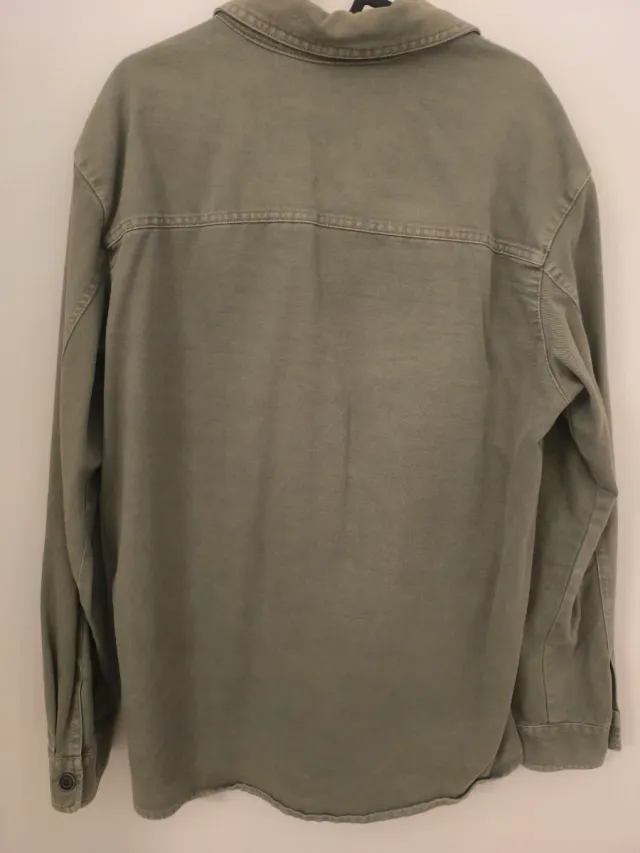 Sobrecamisa Pull&Bear Verde Oliva