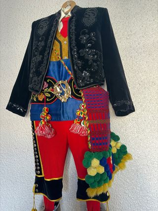 Traje Contrabandista Alcoi completo bordat a mano